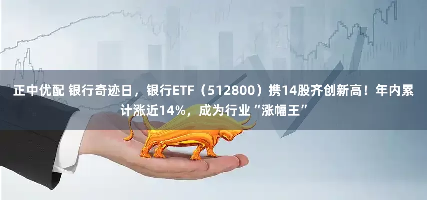 正中优配 银行奇迹日，银行ETF（512800）携14股齐创新高！年内累计涨近14%，成为行业“涨幅王”
