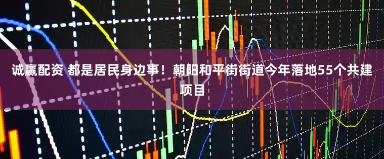诚赢配资 都是居民身边事！朝阳和平街街道今年落地55个共建项目